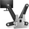 3IDEE adattatore VESA compatibile con monitor HP (22m, 24m, 27m) - set di viti incluso - 75x75 mm (nero)