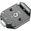 Kongeeker FALCAM F38 Base a Sgancio Rapido V2, Piastra con Filettature da 1/4 e 3/8, Supporto Resistente per Fotocamere su Treppiedi, Monopiedi e Stabilizzatori