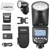Godox V1Pro S Testa Rotonda Della Macchina Fotografica Flash 2.4G X Wireless HSS 76Ws E-TTL Li-ion Testa Rotonda Della Macchina Fotografica Speedlight Con Flash Esterno SU-1 per Sony