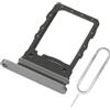ExtKry Porta SIM per Samsung Galaxy Z Flip6 Supporto per Scheda SIM Singola qualità Originale Vassoio SIM con Pin della Scheda (Argento)