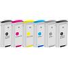 XL-Ink Compatibile per HP 72 (nero opaco, nero fotografico, ciano, magenta, giallo, grigio, 6 x 130 ml) 6 pezzi