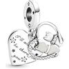 JCaleydo G 205 Charm Compatibile con Bracciale Pandora