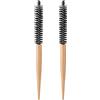 Molain 2 mini spazzole rotonde per capello, pettini a rullo, accessori per lo styling dei capello sottili, corti, frangia, barba, sollevamento, arricciatura