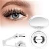 Higu clace Naturali Ciglia Magnetiche Con Applicatore, Non Necessitano Di Colla Per Ciglia Magnetiche, Facili Da Indossare E Rimuovere (Stile A7)