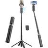 AOCHUAN Treppiede da 57 pollici selfie stick per iPhone con Face Tracking (Smart M3)