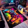 Comforight Tappeto da gioco per camera da letto dei ragazzi, con controller 3D, tappeto decorativo per soggiorno, sala giochi, antiscivolo, decorativo (120 x 160 cm)