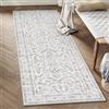 PureCozy Vintage Tappeto Cucina Antiscivolo Lavabile 60x180cm Grigio Passatoia Corridoio Scendiletto Camera da Letto Sala Ufficio Lungo Carpet Pelo Corto Morbido Rug