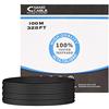 Nanocable 10.20.0502-EXT-BK - Cavo di Rete RJ45 Cat. 6 UTP AWG24 Rigido, Fuori, Bobina 100 MTS