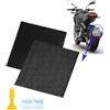 T TAKONE 1 set di portatarga per moto, 180x200mm, portatarga per moto con velcro, autoadesivo, anti-caduta, adesivo