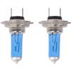 Mintice 2 Pezzi H7 6000K Faro Alogeno Gas Xeno Lampada a Luce Bianco Lampadine 100W Auto Fendinebbia Sostituzione
