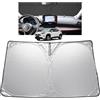GAFAT [Upgrade] GAFAT Compatibile con Toyota Yaris Cross 2020-2025 2026 Parasole per Parabrezza Interno, Protezione Solare, Raffreddamento, Protezione UV, Accessori Yaris Cross 2025 [Non per Yαris]