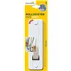 Schellenberg 53902 Placca tapparelle avvolgibili DUO Maxi: 23 mm di larghezza del nastro, piastra tapparella con spaziatura dei fori 18,5 cm, bianco, senza rimuovere la cinghia della tapparella