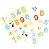 Tinsellns Giochi Legno Bambini 2 Anni, Puzzle Legno Bambini 1 Anno, Giochi Montessori con Numeri Animale, Puzzle 18 Mesi, Giocattolo Educativo, Regalo per Bambine 2 3 Anni