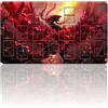 Four leaves Giochi Da Tavolo TCG Gioco Pad Borsa Gratuita con Zona Di Carte Ygo Card Gioco Tavolo Pad Dimensioni 60x35cm Tappetino Per Mouse Compatibile con MTG TCG