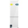 Cecotec Frigorifero Combinato 356 l Total NoFrost Bolero CoolMarket Combi 356i White Glass D. Altezza 200 cm, Larghezza 59,5 cm, Fast Freezing, FreshnessFlex HUB, HumidityFlex HUB, LED