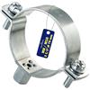 MONTERAL Rinforzato Fascette Metalliche M8/M10 con Diametro di Ø75 mm o di 2 1/2 - Garanzia di 10 Anni - MONTERAL