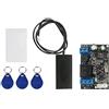 NIZEAMI Scheda di Controllo NFC per Telefono Portatile Scheda IC Di Impronte Digitali FAI DA TE Modulo Relè 13,56 MHz Controller di Scheda di Controllo Accessi, IC+NFC