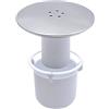 ZINGKING Copertura di scarico per doccia, ricambio per trappola doccia, copertura per doccia da 90 mm / 115 mm, copertura per trappola per rifiuti doccia, copertura per tappo doccia cromato