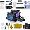SKYSHL 4,3Pollici Touch Screen TFT Saldatura Giuntatrice Fibra Ottica (Con 10*Elettrodi,2*Batteria al Litio e Caricabatteria per auto) FTTH Optical Fiber Fusion Splicer Splicing (SS428F-522)
