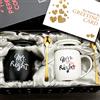 exreizst Mr Right e Mrs Always Right coppie tazze da caffè tazze da caffè in ceramica regalo nozze per coppia anniversario, fidanzamento, sposa sposo coppie regali anniversario per coppia