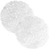Echehi 2 Confezioni di Tappetino Lavello Cucina, 29 x 29cm, Fai da Te per Tappetini Lavello Cucina, Tappetino Cucina a Drenaggio Rapido per Piatti, Bicchieri, Verdure. Trasparente