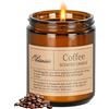 Obisesio Candele profumate al caffè, candela profumata per la casa, candele di soia per donne, candele per aromaterapia per casa, compleanno e bagno, 200 g di cera di soia 45 ore di combustione