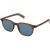 Montblanc MB0352S 005 | Occhiali da Sole Graduati o Non Graduati | Prova Online | Unisex | Plastica | Panthos | Marrone, Trasparente | Adrialenti