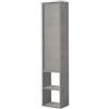 Pensile sospeso per bagno shelf cemento, 30x24x150 cm