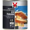 V33 Protettivo completo per legno alta protezione a solvente, incolore - 0,75 litri