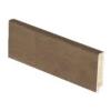 Kimono Battiscopa pvc rettangolare rovere cioccolato 70x14x2500mm