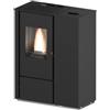 Punto Fuoco Stufa a pellet slim punto fuoco carmen nero 7 kw