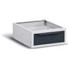Fami Cassettiera 1 cassetto fami per banco da lavoro e carrelli minuteria in acciaio grigio 50x63x21 cm