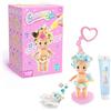 Canal Toys - Creamy Deco Baby - Bambolotto Sorpresa DIY da Decorare - Crema Decorativa Effetto Panna, Accessori e Portachiavi Cuore - 12 Personaggi da Collezionare - Kit Creativo Bambini 6+ - BBY001