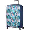 Samsonite - Custodia pieghevole per valigia XL, Multicolore (City Print)