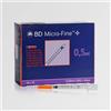 BD (Becton, Dickinson & Co.) BD MICRO-FINE+ PENKANYLE 0,5ML 30G