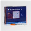 BD (Becton, Dickinson & Co.) BD Micro-Fine+ Penkanyle 1ml 29G