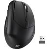 REDRAGON Mouse ergonomico verticale wireless Redragon BM-4033, connessione a 2,4 GHz, 5 livelli fino a 4000 DPI