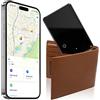 Monemey Card Wallet Tracker, Smart Tracker compatibile con Apple Find My(Solo per iOS), IP68 Impermeabil, Bluetooth Tracker per Valigie, Portafoglio, Borse, Bagagli, Passaporti