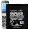 MUKUZI Batteria compatibile con BRONDI Amico Mio 3G, BRONDI Amico Big 3G Telefono Smartphone (ricambio per BL-5F)