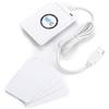 Ejoyous Lettore/scrittore RFID NFC, ACR122U IC Card USB Reader Writer Contactless Smart Card Reader Writer, Smart Card Reader Writer con Cavo USB, Supporta ISO 14443 Tipo A e B