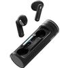 Vieta Pro Cuffie wireless con Bluetooth 5.4, controllo touch e vivavoce. Caschi con microfono e batteria da 19 ore. Cuffie con scatola di ricarica magnetica portatile | Rolling nero