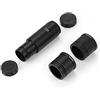Walfront Adattatore per Microscopio 0,5×, Adattatore per Obiettivo con C-mount a Interfaccia di 23,2 mm, 30 mm e 30,5 mm Porte per Telecamera CCD e Oculare Digitale