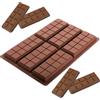 Ceeyoll 2 Pezzi Stampi in Silicone per Cioccolato,Silicone Stampini Cioccolatini Antiaderente,Stampo Cioccolato Tavoletta,Stampo Per Cioccolatini Stampo in Silicone, Per Congelatore e Cottura.
