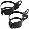 Akozon Staffe Faro Moto Staffa per Montaggio Indicatori di Direzione Universale per Staffa Forcella 30-43mm Morsetti per Rilocazione Forcella Nera