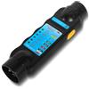 Yuanjoy Tester per rimorchi a 7 poli, 12 V per la diagnosi delle luci posteriori dei rimorchi, per camper, roulotte, golf cart e molti altri veicoli.