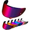 PSLER Visiera Casco per HJC HJ-34P C10 - Visiera Colorata Accessori per Casco da Moto Ricambio(Rosso Viola Intenso)