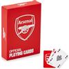 The Gift Scholars Carte da gioco con licenza ufficiale Arsenal FC - Standard 52 carte mazzo