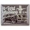 Nostalgic-Art Targhe Vintage, Ford Mustang - The Boss - Idea Regalo per Accessori per Auto, in Metallo, Design Retro per Decorazione, 30 x 40 cm