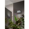 Perenz Illumina applique in alluminio antracite opaco Display LED 20W CCT 3000K 4000K CRI?80 220-240V 50/60Hz 1750Lm doppia emissione