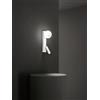 Perenz Illumina Applique in metallo bianco Fog 1 luce attacco G9 + LED 3W faretto spot 3000K CRI?90 220-240V 240Lm